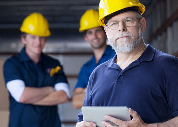 People in Hard Hats