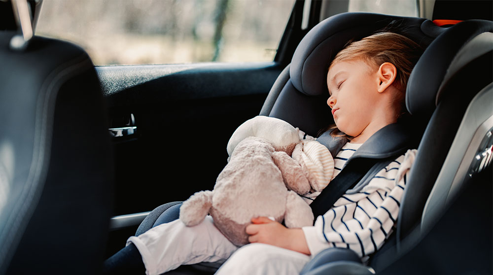 4 ways to keep kids safe in the car.