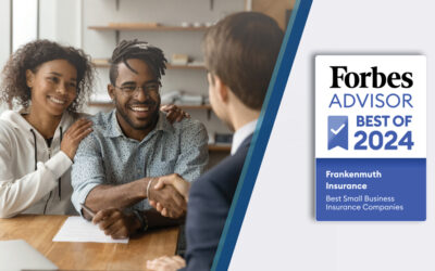 Frankenmuth Insurance Recognized Among Best Small Business Insurance Companies by Forbes Advisor.