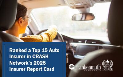 Frankenmuth Insurance Ranks Top 15 in CRASH Network’s 2025 Insurer Report Card