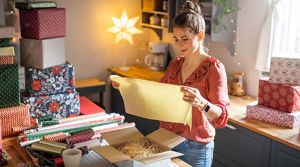 12 gift-wrapping safety tips for the holidays.