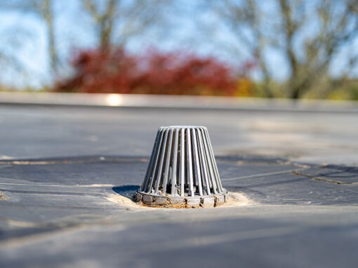How to prevent flat roof water problems.