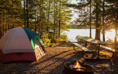 Three important guidelines for campsite safety.
